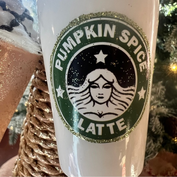 Pumpkin Spice Java Ornament pair - Picture 8 of 10